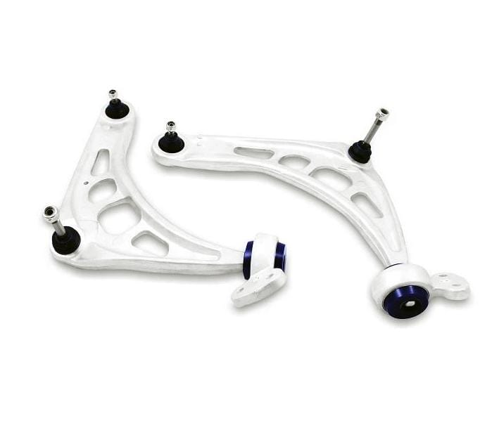 SuperPro Front Control Arm Lower Complete Alloy Assembly Performance (Caster Increase) - BMW / E46 / 3 Series