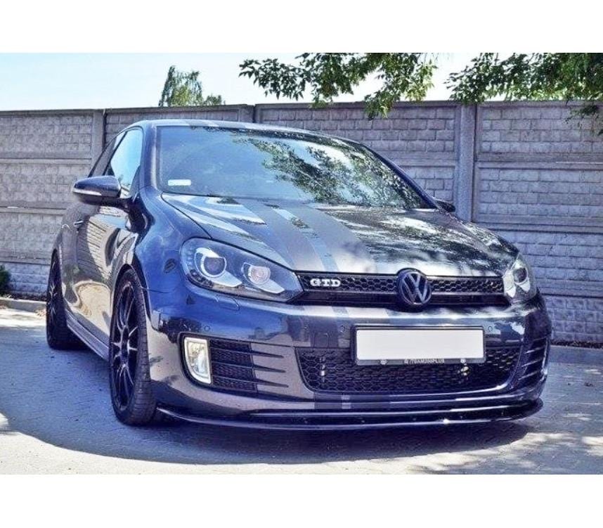Maxton Design Front Splitter Ver.2 VW Golf Mk6 GTI