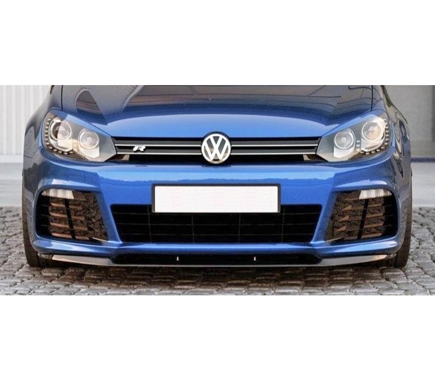 Maxton Design Front Splitter VW Mk6 Golf R Cupra Look