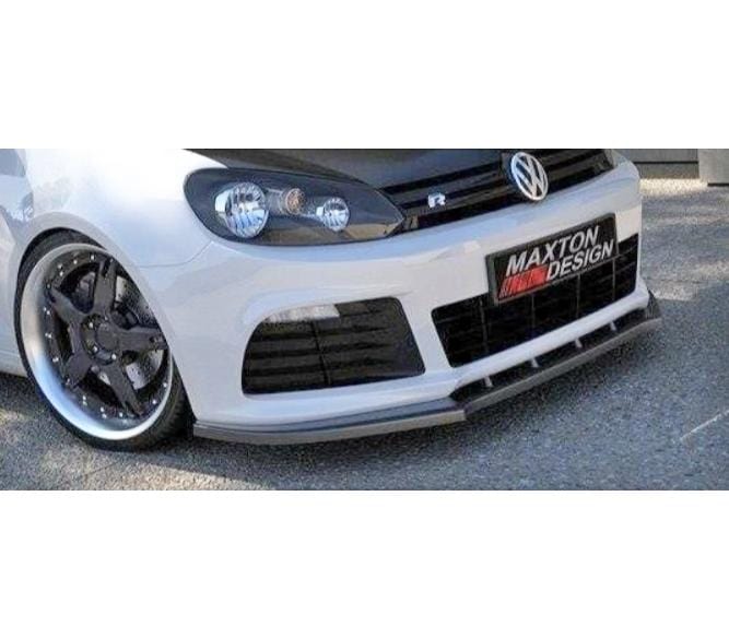Maxton Design Front Splitter VW Mk6 Golf-R