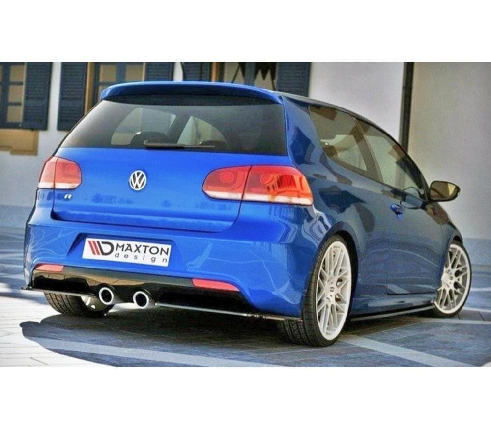 Maxton Design Rear Side Splitters VW Mk6 Golf-R