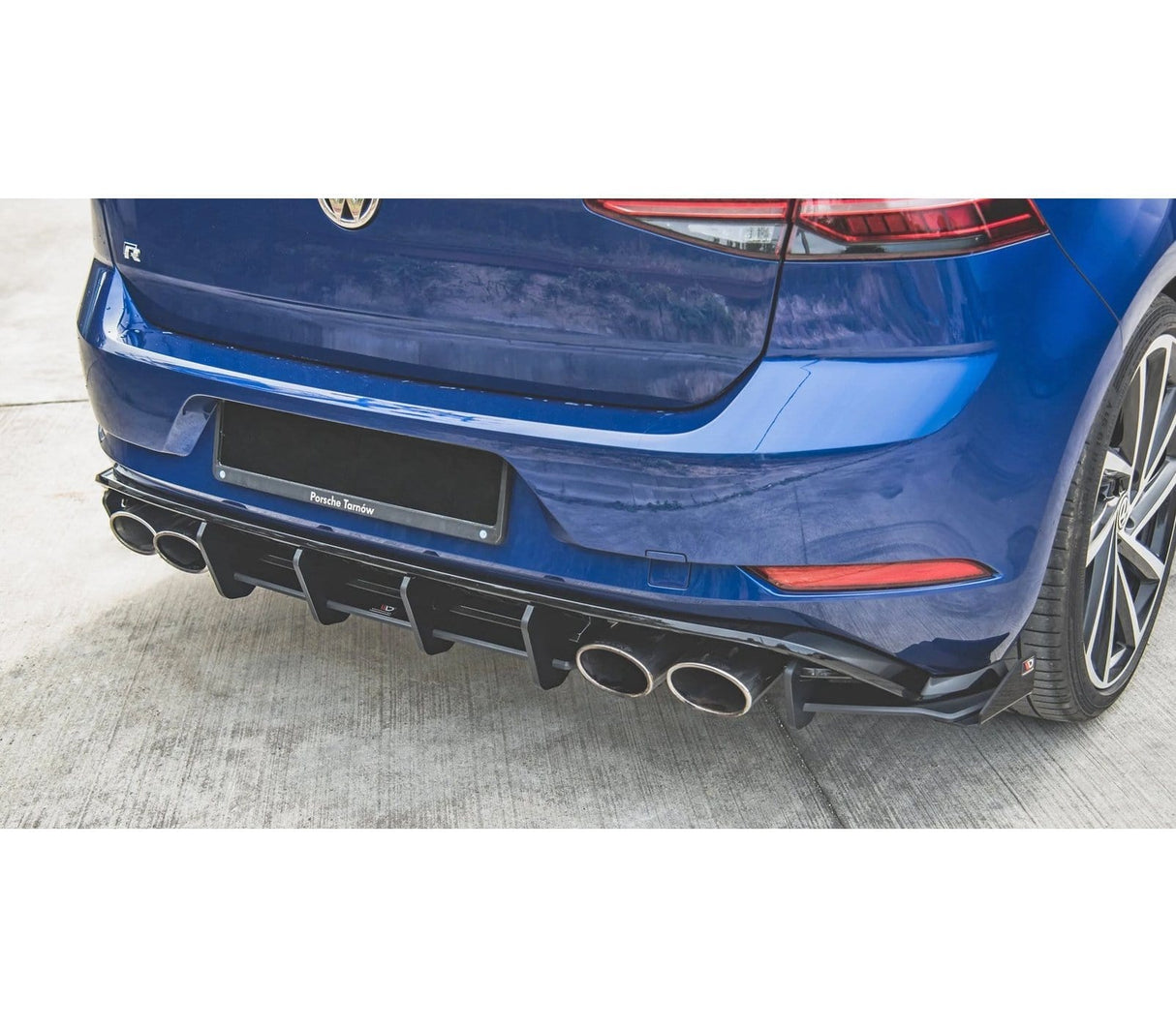 Maxton Design Racing Durability Rear Diffuser VW Mk7.5 Golf-R