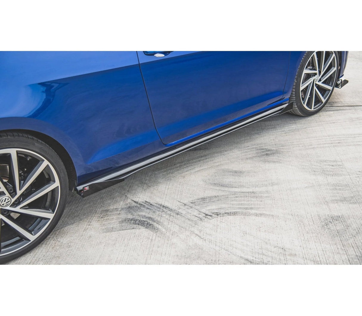 Maxton Design Racing Durability Side Skirts Diffusers + Flaps VW Mk7.5 Golf-R