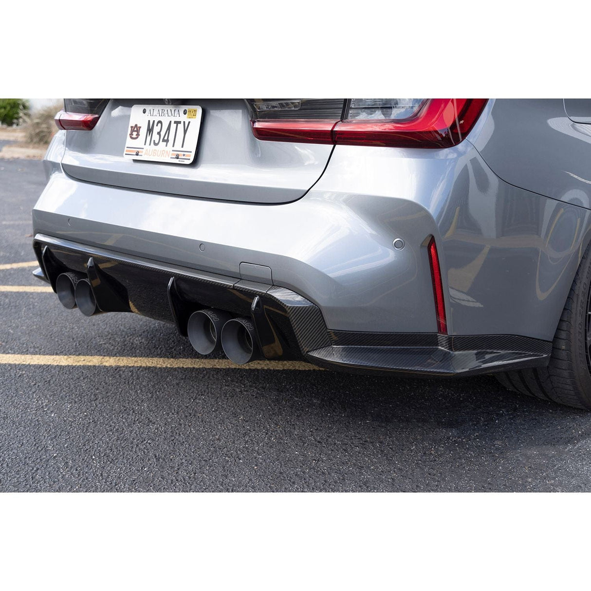Dinan Rear Side Splitters - BMW / G80 / M3