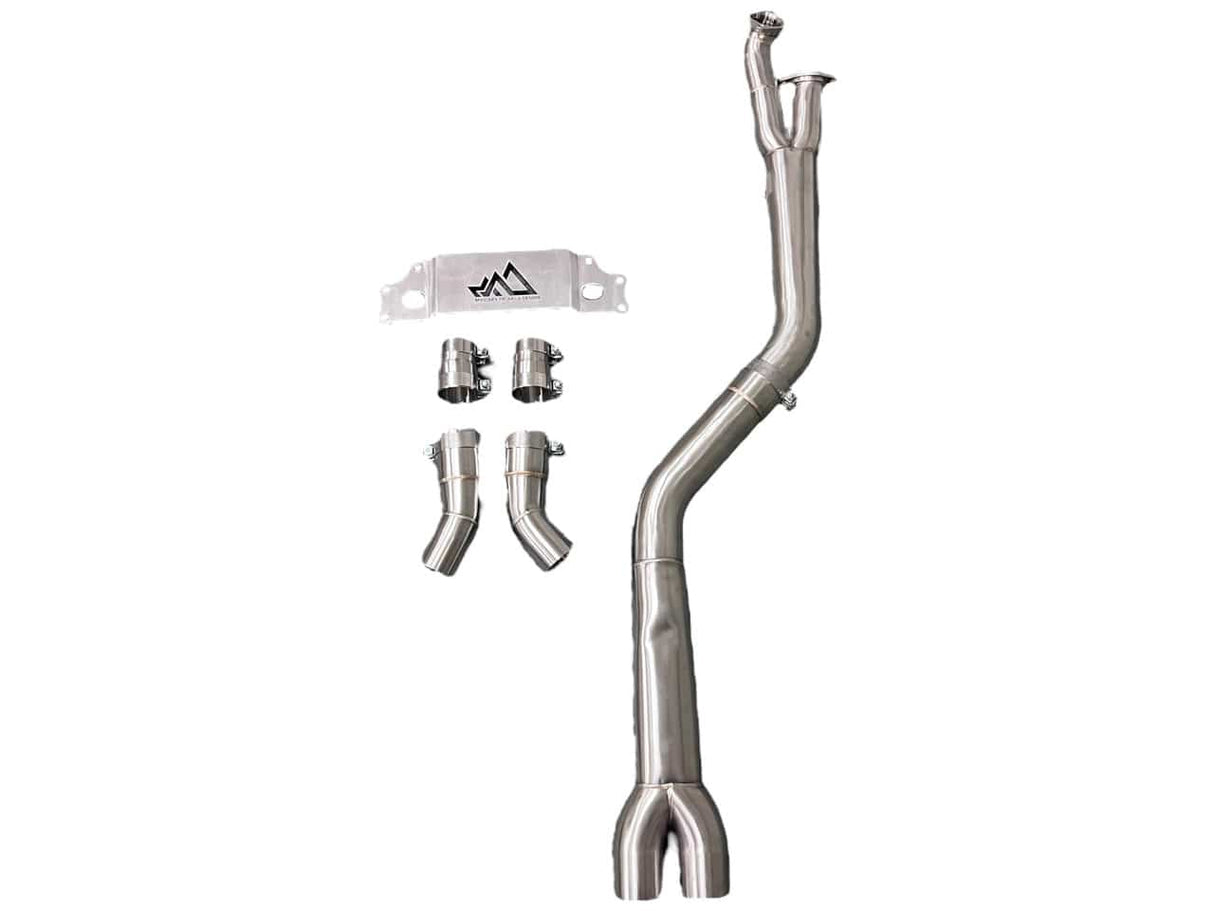 MAD 4" Fat Boy Single Midpipe - BMW / S58 / G87 / M2