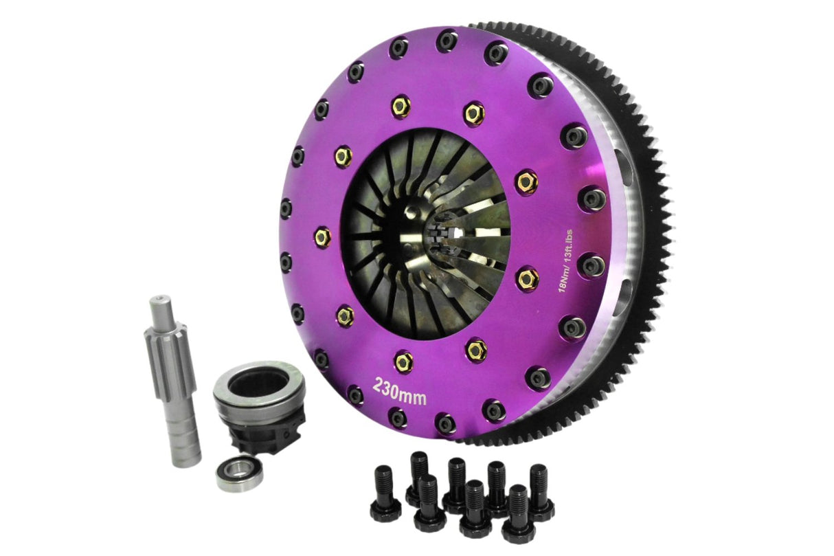 XClutch 01-03 BMW 325Ci Base 2.5L 9in Twin Solid Organic Clutch Kit