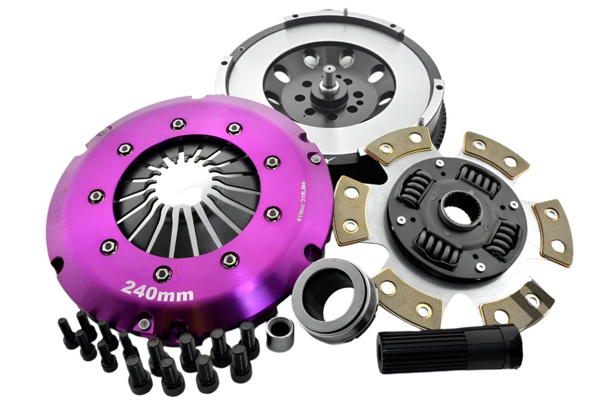 XClutch 07-10 BMW 335i Base 3.0L Stage 2R Extra HD Sprung Ceramic Clutch (8 Bolt/PB in Input Shaft)