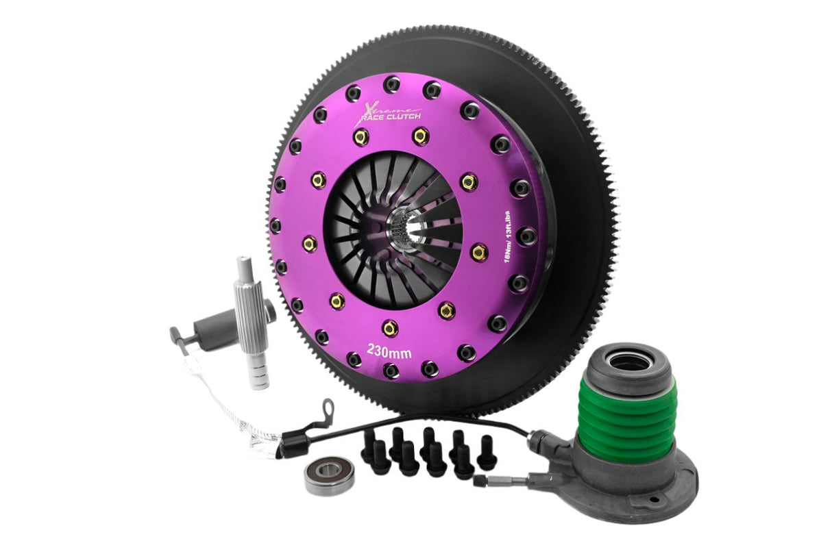 XClutch 09-13 Chevrolet Corvette ZR1 6.2L 9in Twin Solid Ceramic Clutch Kit