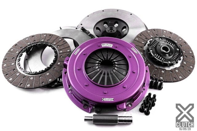 XClutch 15-20 Ford Mustang Shelby GT350 5.2L 10.5in Twin Sprung Organic Clutch Kit (No Release Bearing)