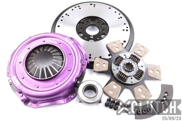 XClutch 68-70 Ford Mustang Base 7.0L Stage 2 Sprung Ceramic Clutch Kit (1 3/8 inch Input Shaft)
