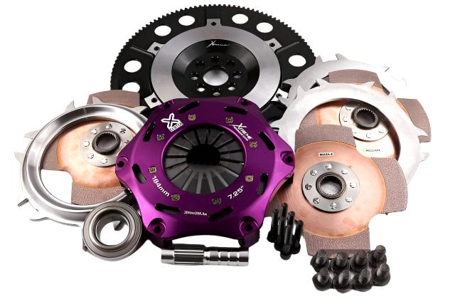 XClutch 02-06 Acura RSX Base 2.0L 7.25in Triple Solid Ceramic Clutch Kit