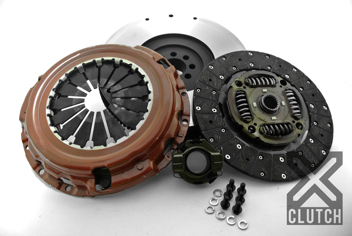 XClutch 96-02 Toyota Landcruiser Prado 3.0L Stage 1 Sprung Organic Clutch Kit (Flywheel Included)