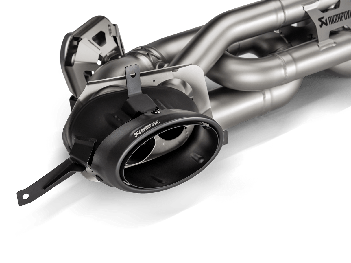 Akrapovic Slip-On Line Titanium Exhaust - Porsche / 992.2 / Carrera / T / S / 4S / Cabriolet / Targa / Dakar