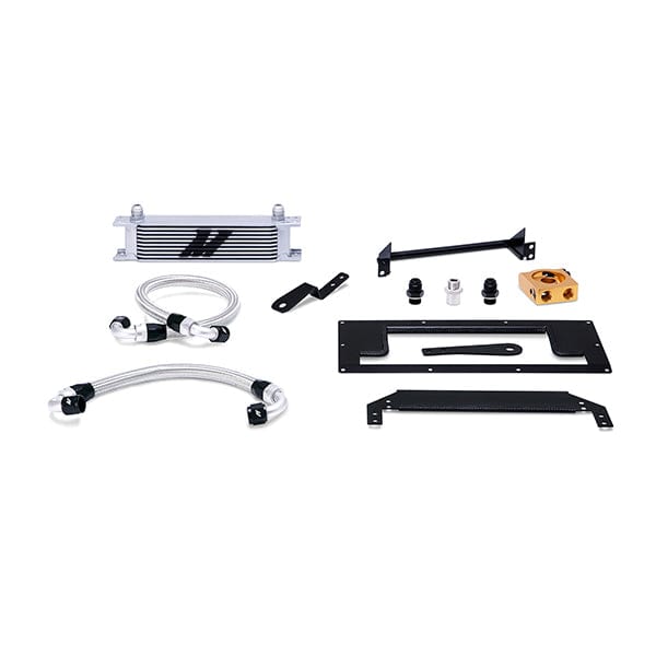 Mishimoto Mazda Miata Thermostatic Oil Cooler Kit, 1999-2005, Silver