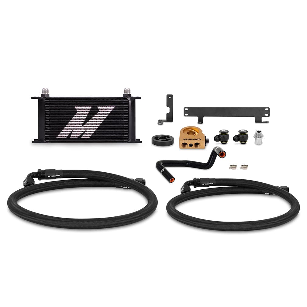Mishimoto Thermostatic Oil Cooler Kit, Fits Subaru WRX 2022+, Black