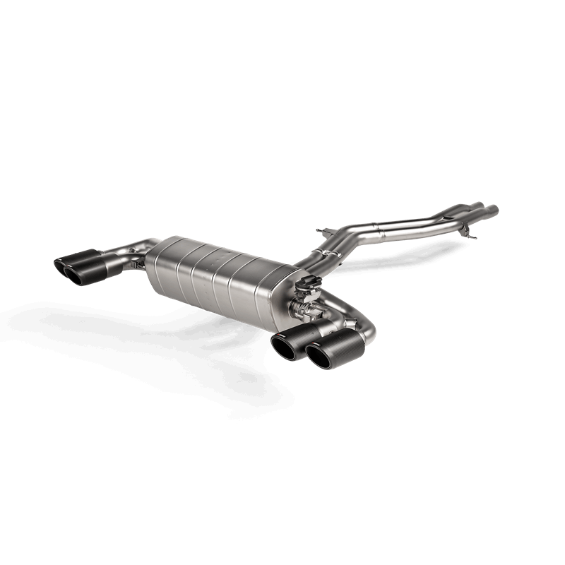 Akrapovic 2018+ Porsche Cayenne V6 (536) Evolution Line Cat Back (Titanium) w/Titanium Tips