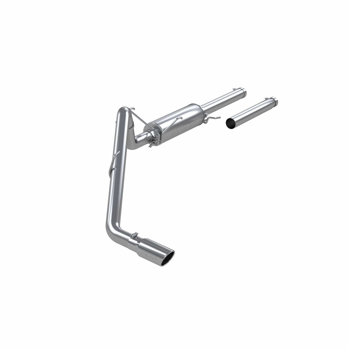 MBRP 2004-2005 Dodge Ram Hemi 1500 5.7L SC/CC-SB Cat Back Single Side (Aluminum)