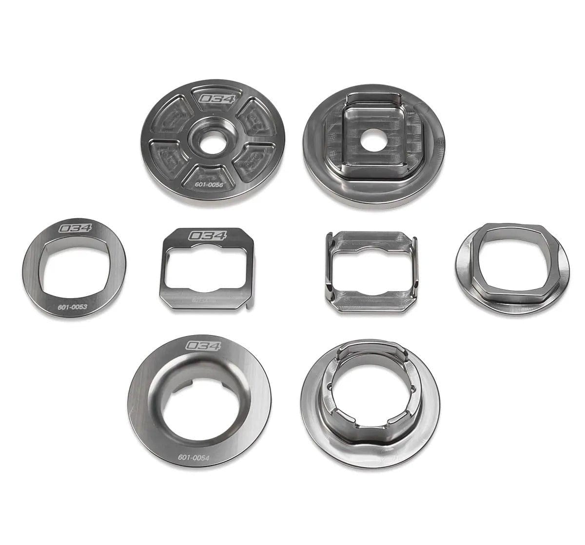 034Motorsport Billet Aluminum Rear Subframe Insert Kit - BMW / F2x / F3x Chassis