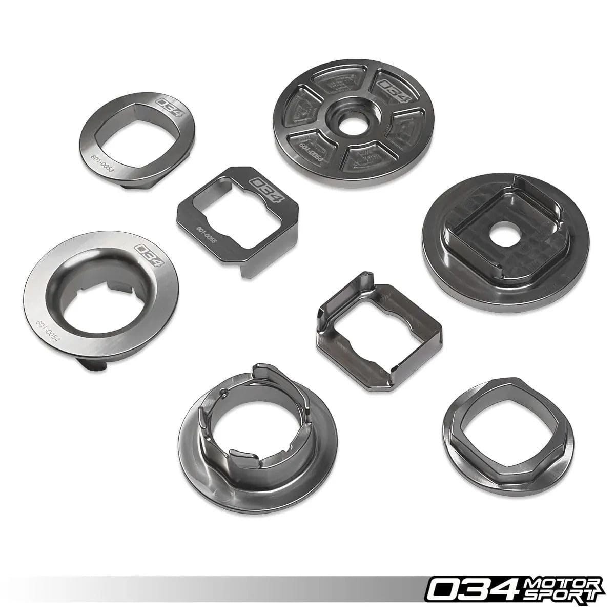 034Motorsport Billet Aluminum Rear Subframe Insert Kit - BMW / F2x / F3x Chassis
