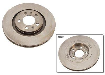 Rear ATE Plain Rotor Set (256x22mm)