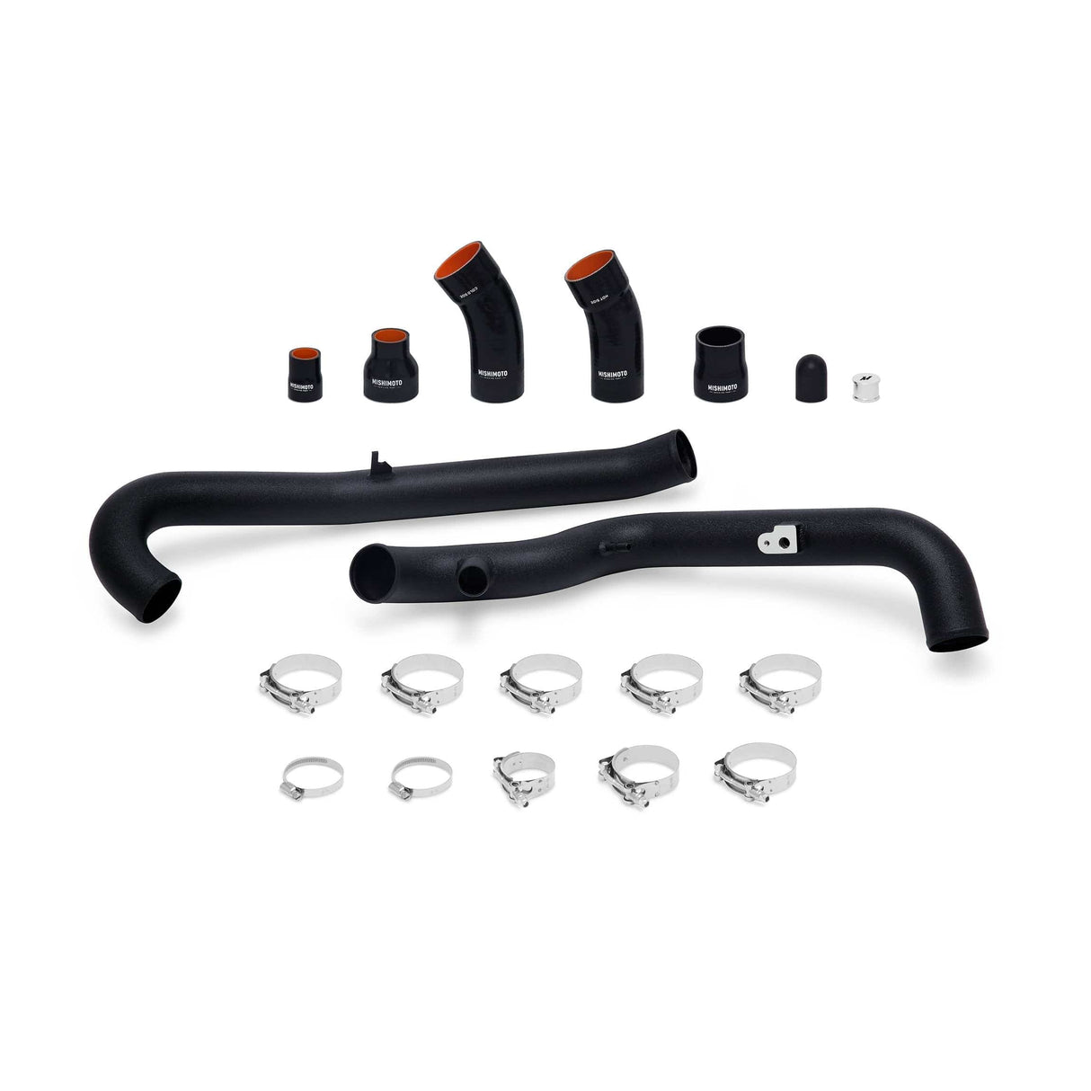 Mishimoto Ford Fiesta ST Intercooler Pipe Kit, 2014-2019 Wrinkle Black