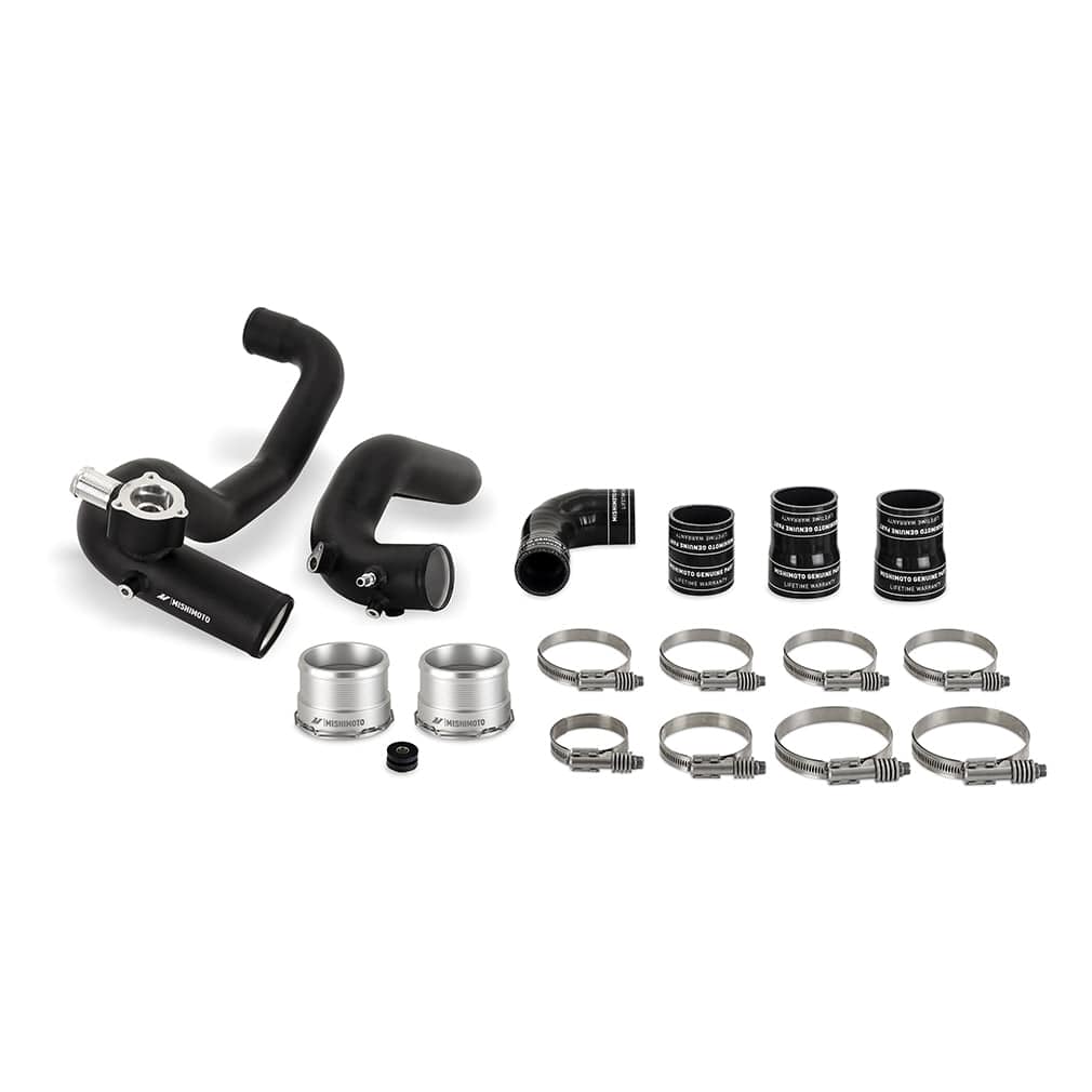Mishimoto Performance Intercooler Pipe Kit, Ford Bronco 2.3L 2021+, Micro Wrinkle Black