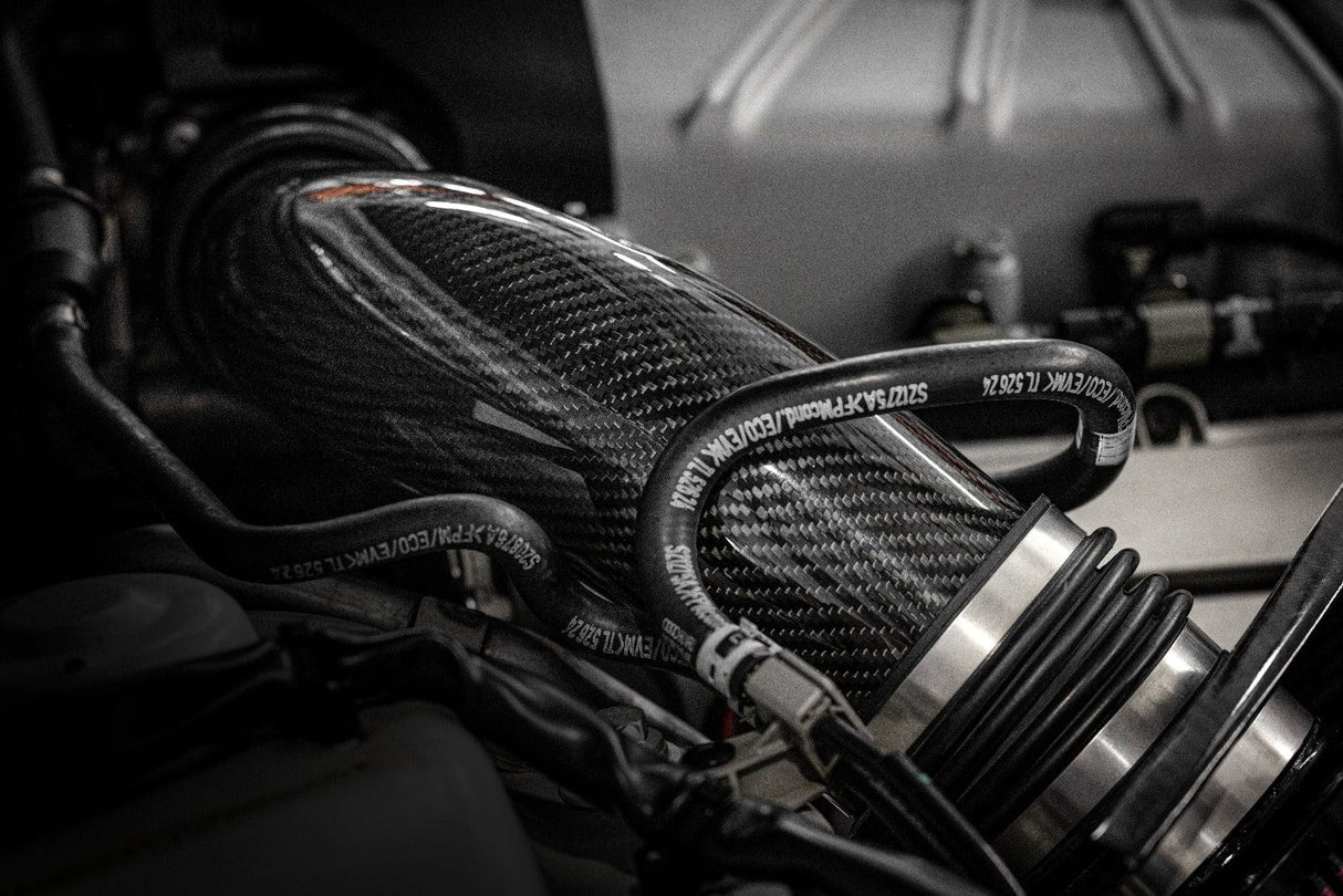 APR Carbon Fiber Throttle Inlet Pipe - Audi / B8 / B8.5 / 3.0T / S4 / S5 / Q5 / SQ5