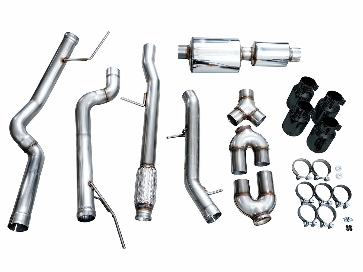 AWE 0FG Exhaust Suite for the 5.3L 2021+ Tahoe/Suburban/Yukon/Yukon X