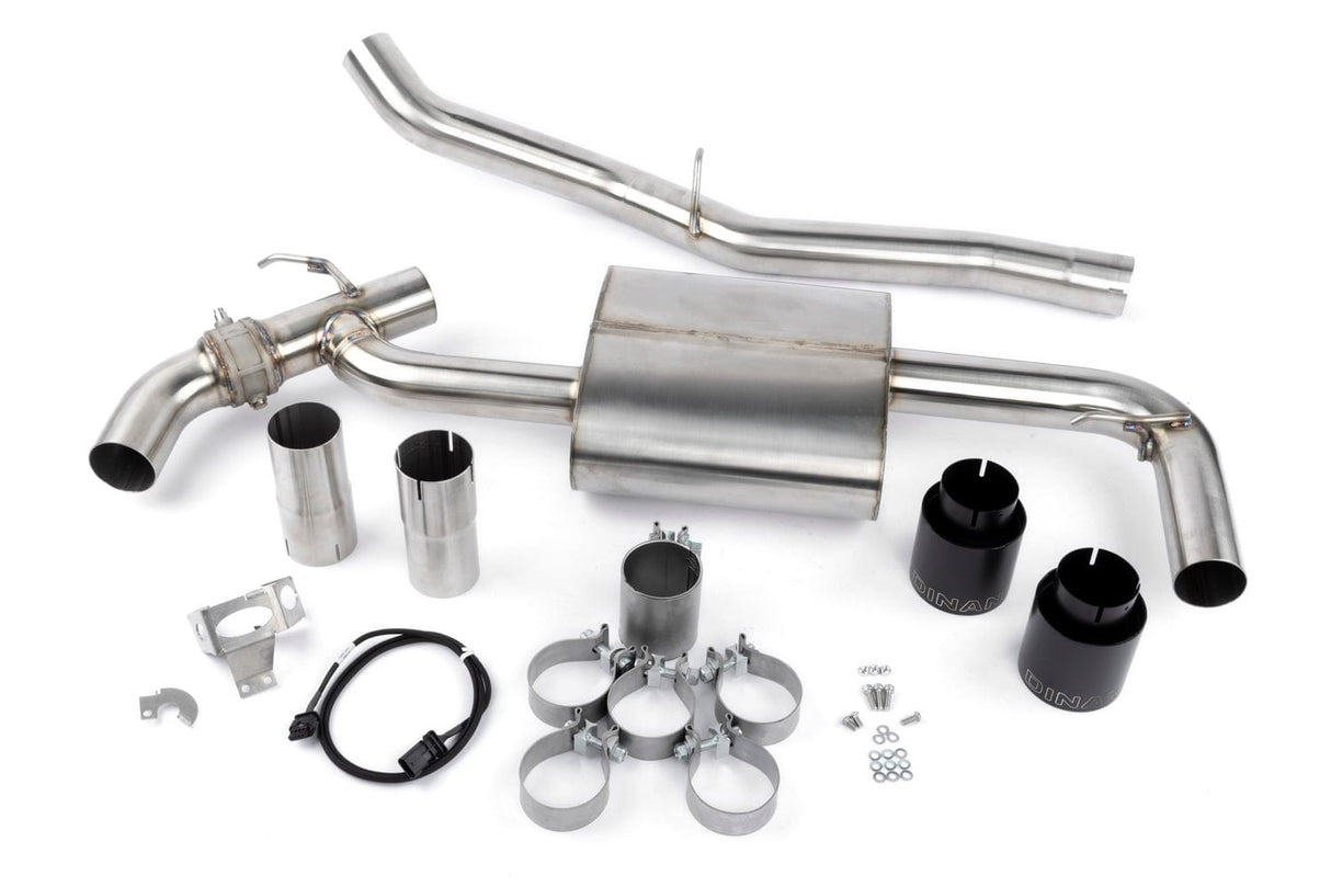 Dinan Valved Axle-Back Exhaust - BMW/MINI / 2016-2022 / X1 / X2 / XDRIVE28I / Clubman JCW / Countryman JCW / ALL4