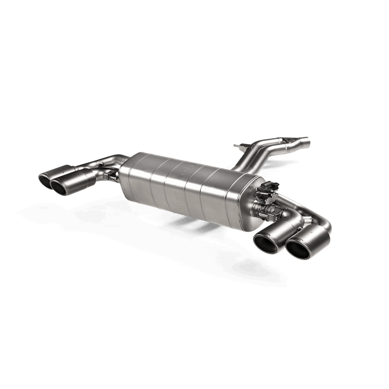 Akrapovic 2018+ Porsche Cayenne V6 (536) Evolution Line Cat Back (Titanium) w/Carbon Fiber Tips