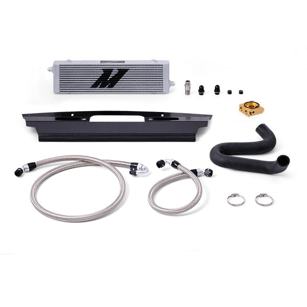Mishimoto Ford Mustang GT Silver Oil Cooler Kit, 2015-2017