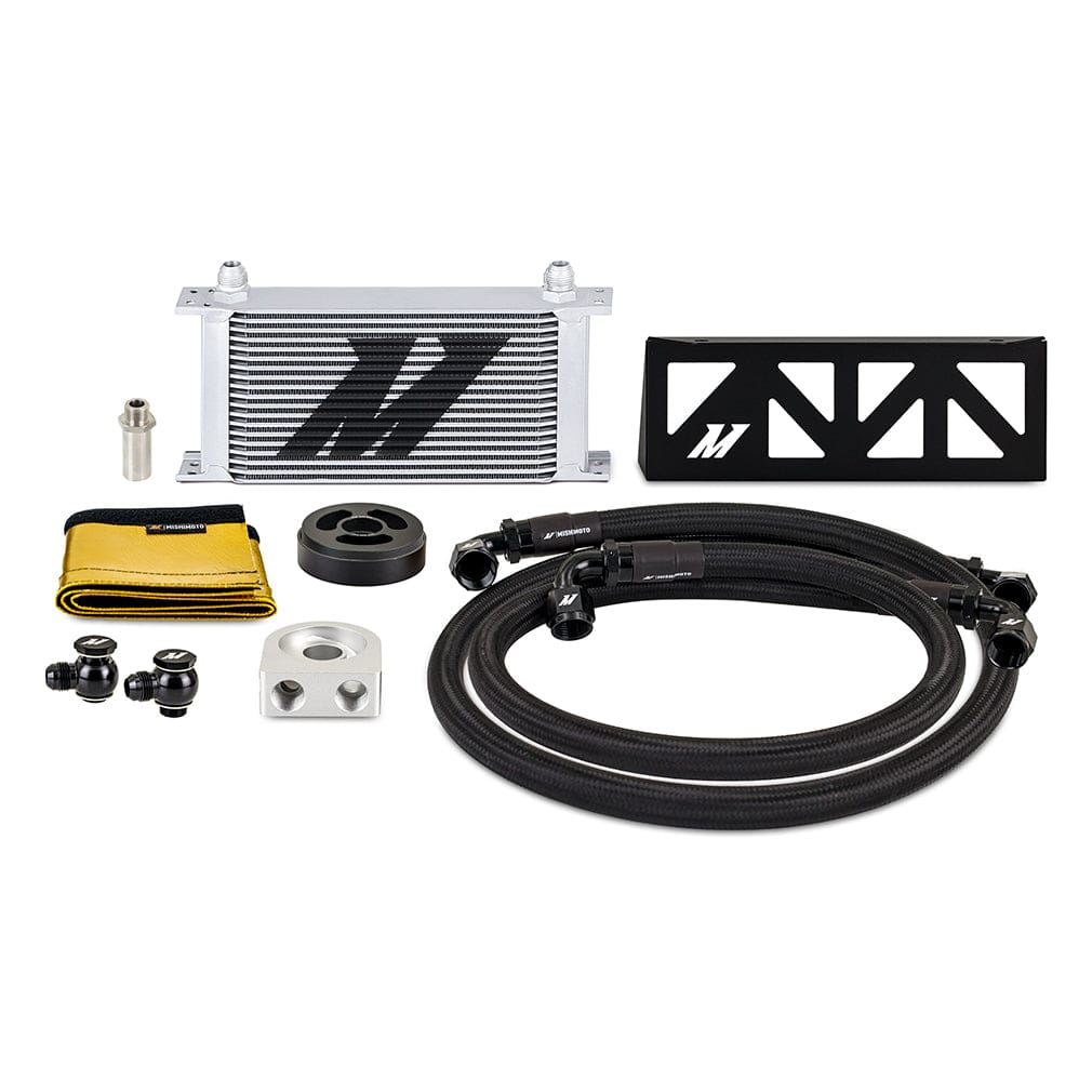 Mishimoto Oil Cooler, Fits Subaru BRZ/Toyota GR86 2022+, Non-Thermostatic, Silver Cooler