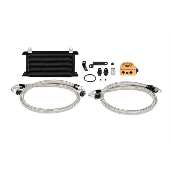 Mishimoto Subaru WRX STI Thermostatic Oil Cooler Kit, 2008+, Black