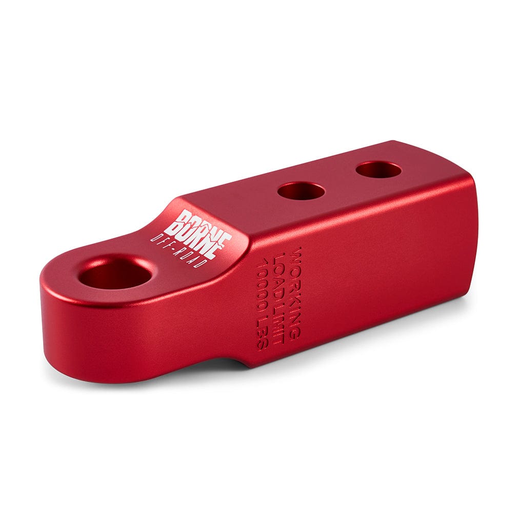 Mishimoto Borne Off-Road 2" Hitch Receiver Shackle Mount, Red