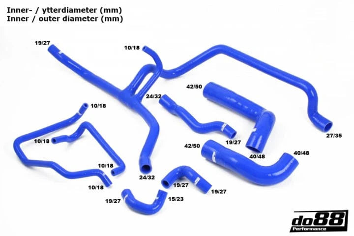 do88 BMW 325 E36 Coolant Hoses