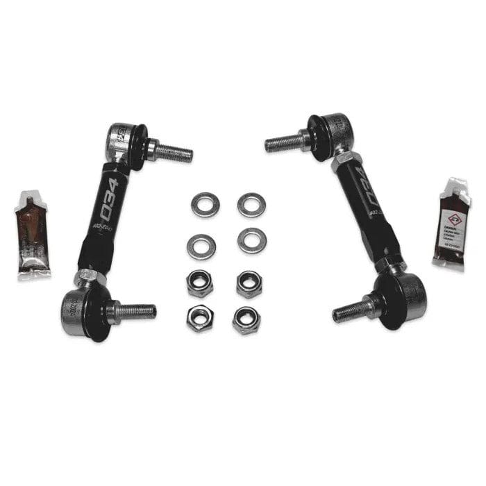 034 Motorsport Dynamic+ Billet Adjustable Rear Sway Bar End Links - BMW F2x / F3x / G2x Chassis