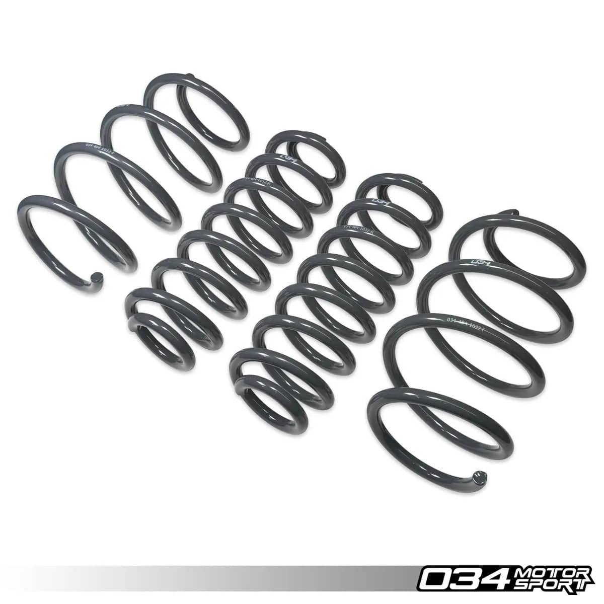 034Motorsport Dynamic+ Lowering Springs - VW MK7 E-Golf