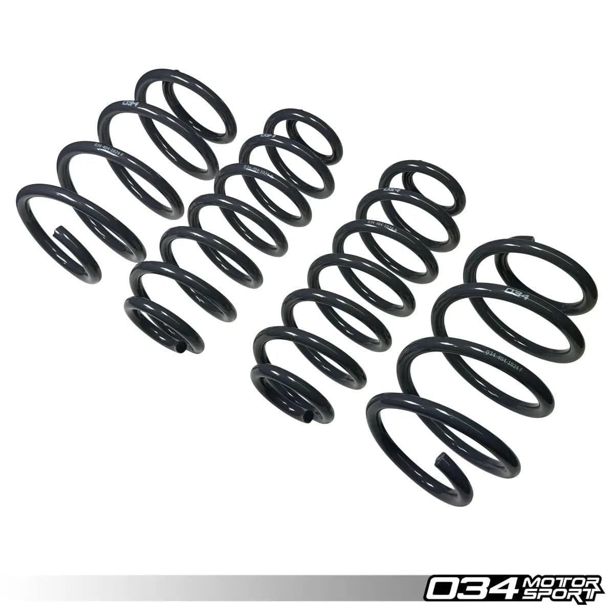 034Motorsport Dynamic+ Lowering Springs - Audi 8P A3 3.2 VR6