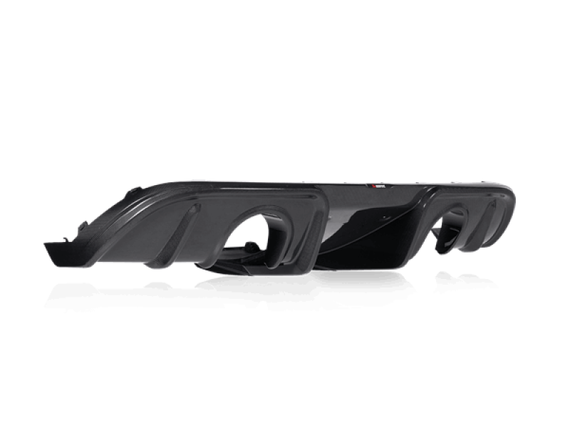 Akrapovic Porsche Cayman GTS 4.0 (718) Rear Carbon Fiber Diffuser - High Gloss