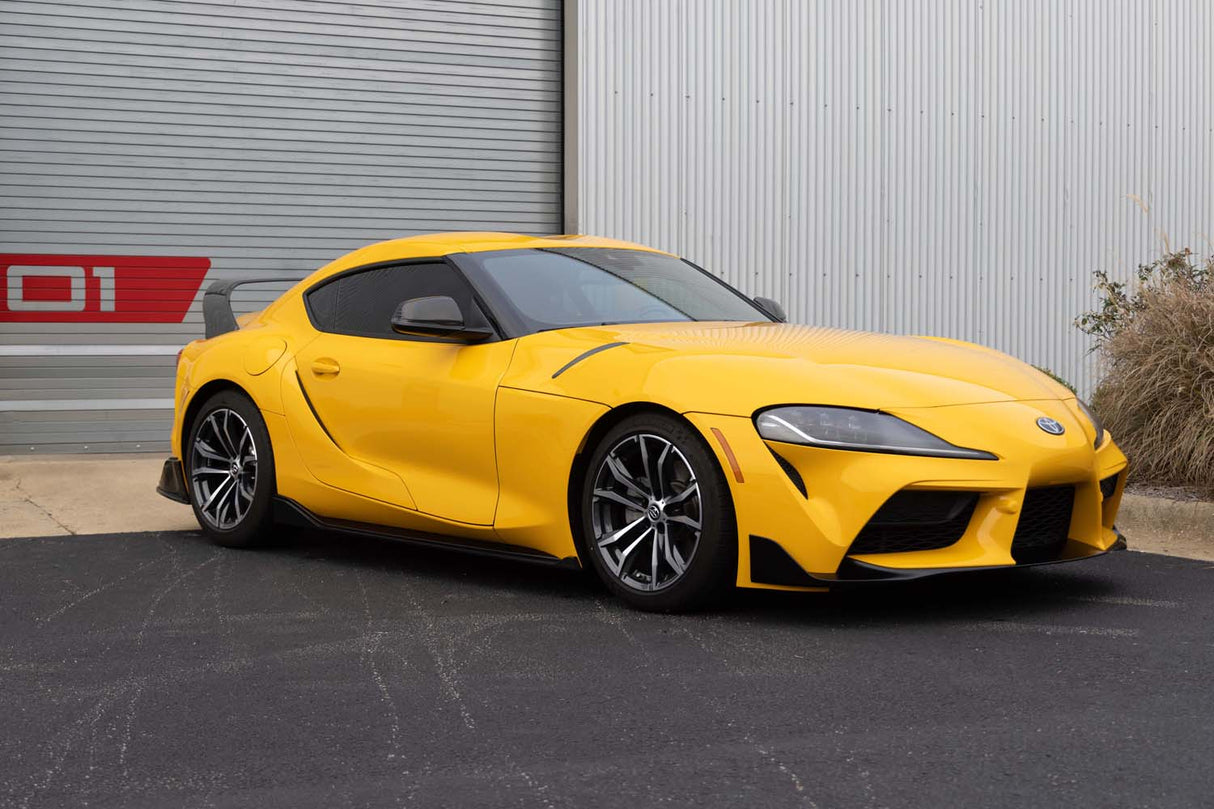 Dinan Side Hood Vent Covers (Carbon Fiber) - Toyota / A90 / A91 / GR Supra