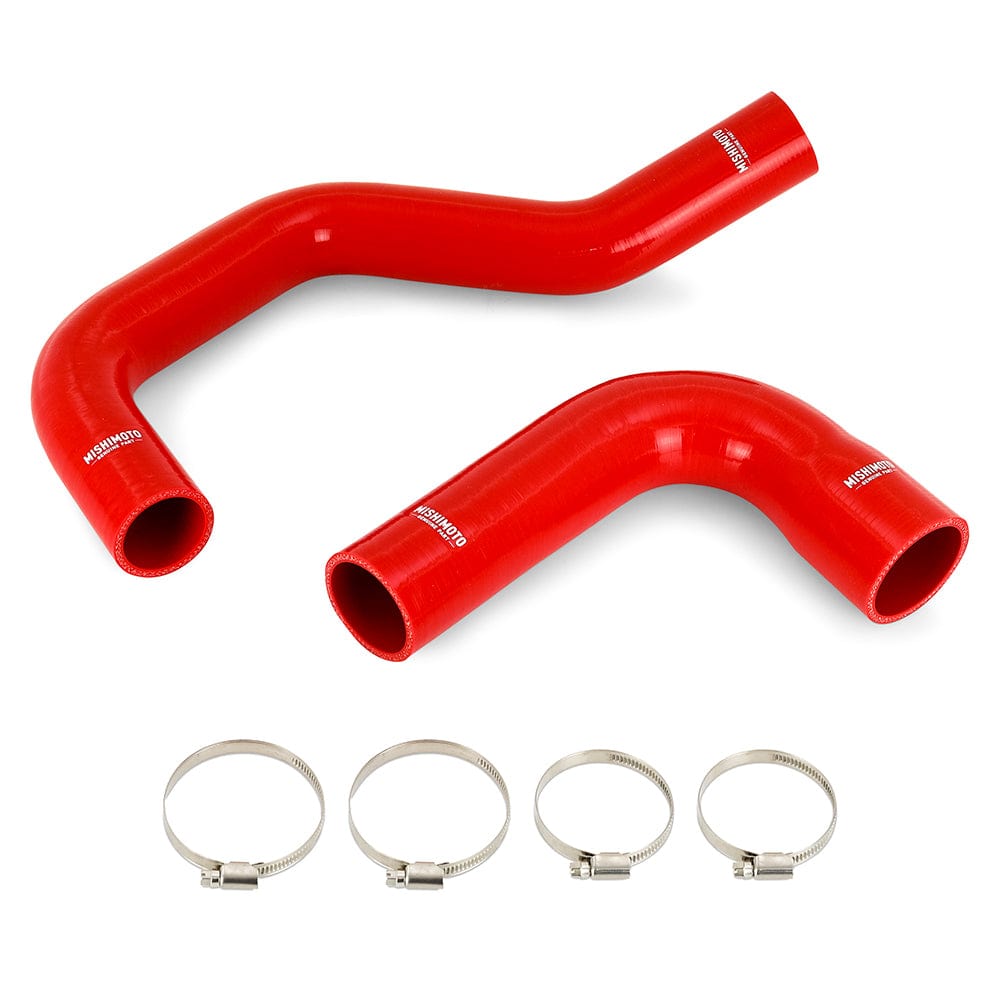 Mishimoto Silicone Radiator Hose Kit, fits Dodge 5.9L Cummins 1991-1993, Red