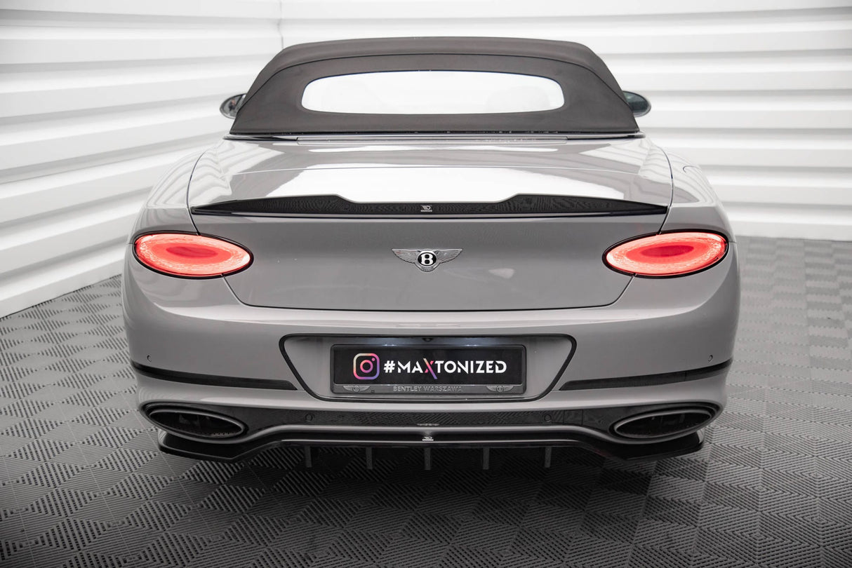 Maxton Design 3D Spoiler Cap Bentley Continental Convertible Gt MK3