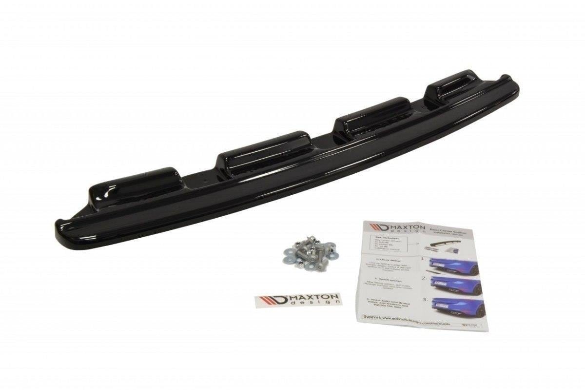 Maxton Design Central Rear Splitter BMW 6 Gran Coupé M-Package (Without Vertical Bars)