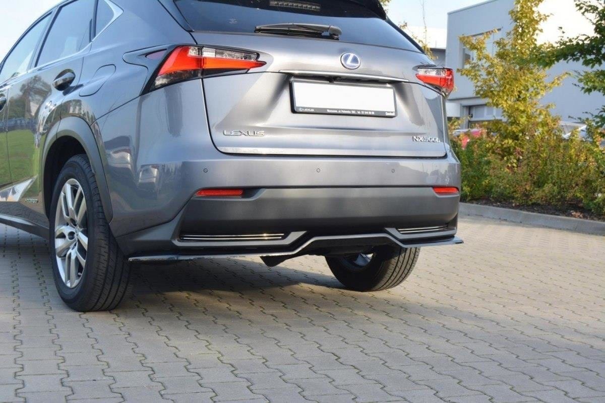 Maxton Design Central Rear Splitter Lexus Nx Mk1 H (Without Vertical Bars)