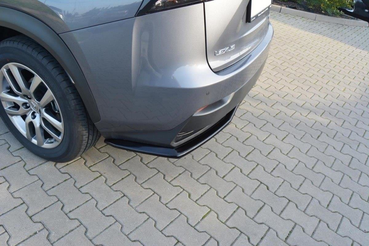 Maxton Design Central Rear Splitter Lexus Nx Mk1 H (Without Vertical Bars)