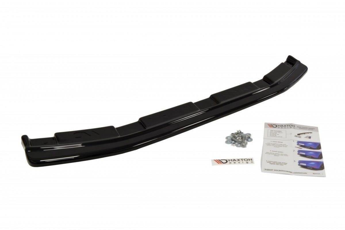 Maxton Design Central Rear Splitter Mazda 3 MK2 Mps (Without Vertical Bars)