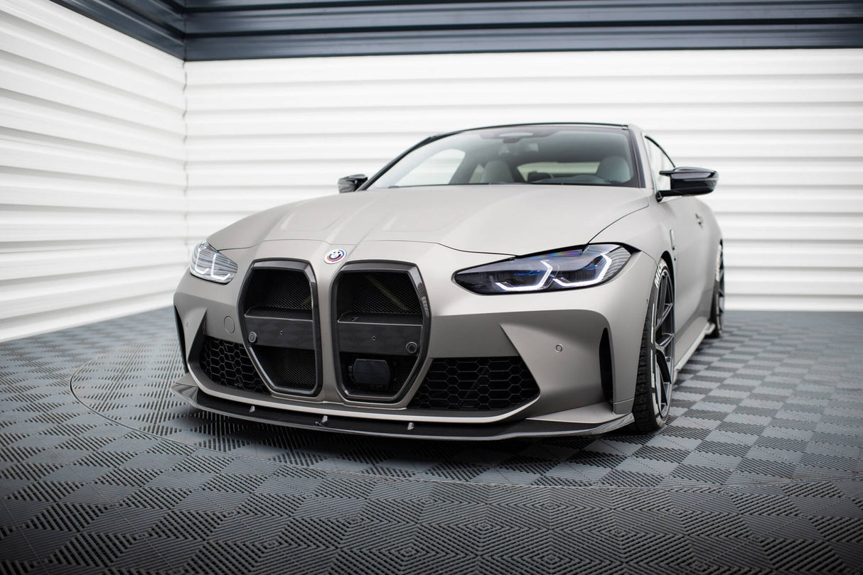 Maxton Design Carbon Fiber Front Splitter V.3 BMW M4 G82 / M3 G80