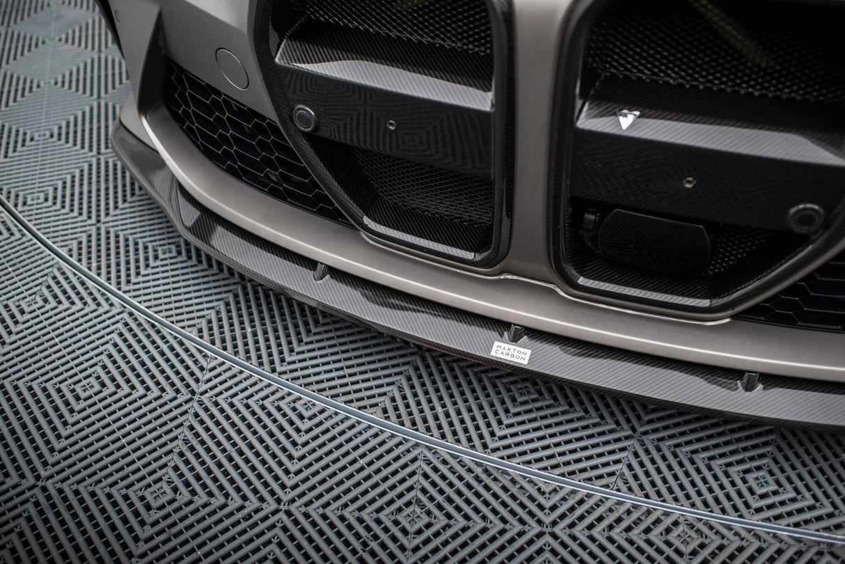 Maxton Design Carbon Fiber Front Splitter V.3 BMW M4 G82 / M3 G80