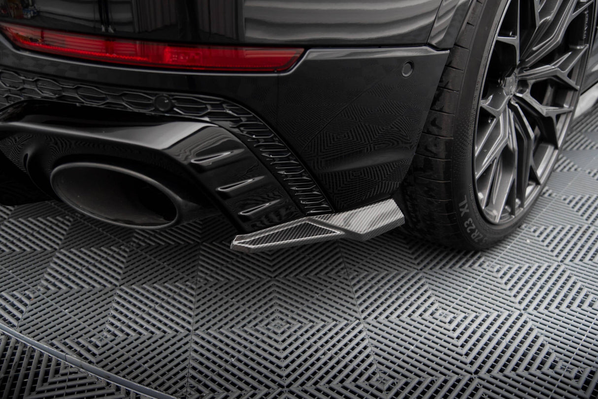 Maxton Design Carbon Fiber Rear Side Splitters Audi RSQ8 MK1 (For Valance AU-RSQ8-1-RS1G)