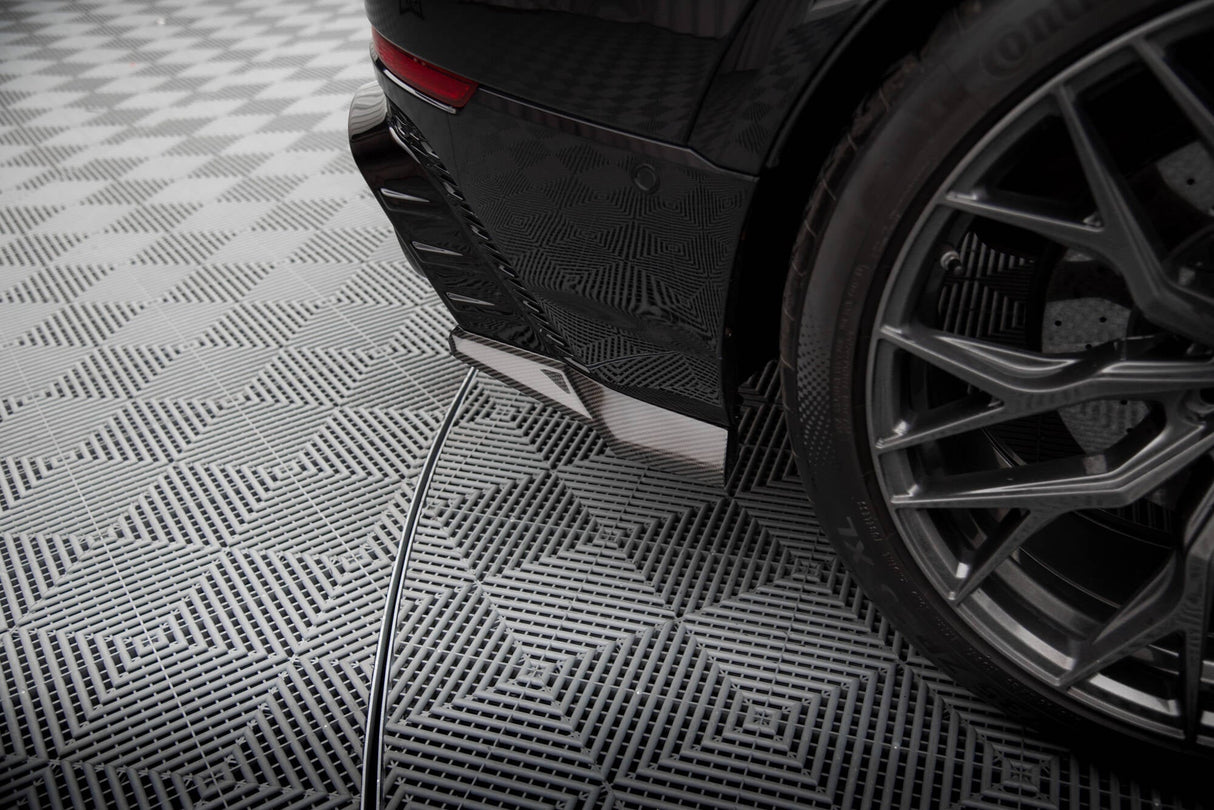 Maxton Design Carbon Fiber Rear Side Splitters Audi RSQ8 MK1 (For Valance AU-RSQ8-1-RS1G)